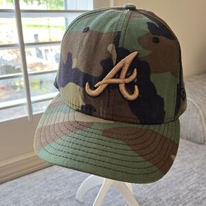 New Era Atlanta Braves Camo Hat